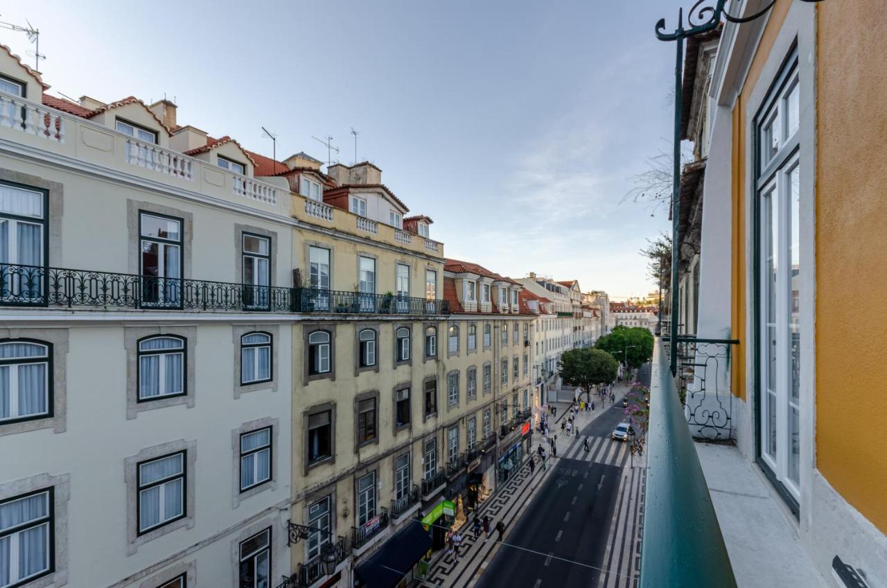 Rossio Plaza Hotel Lisbona Esterno foto